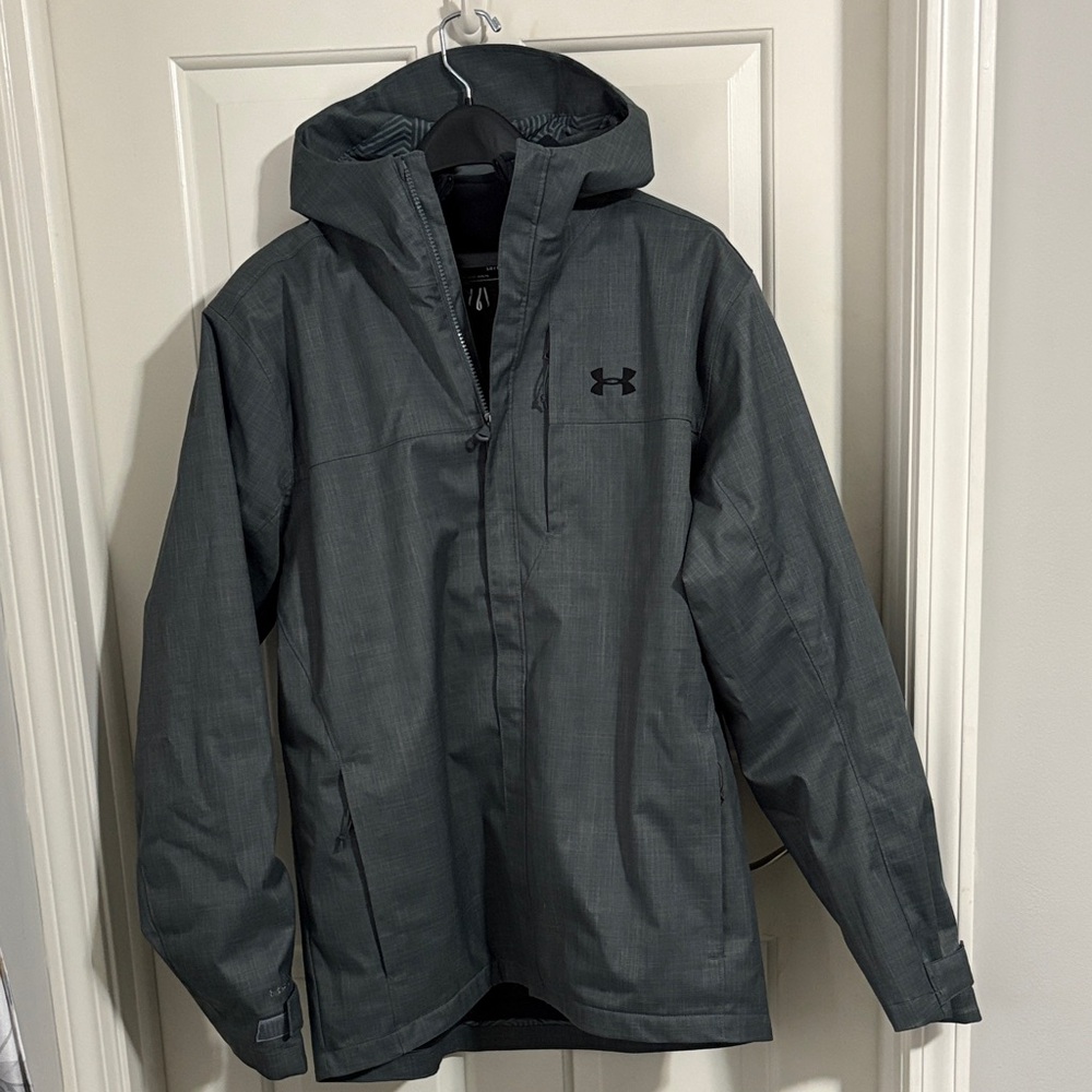 Under Armour Storm Charcoal Hooded Jacket
